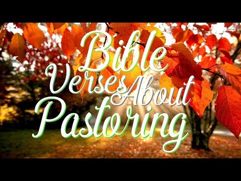 Bible Verses about Pastoring and Guidance ( Lyrics)