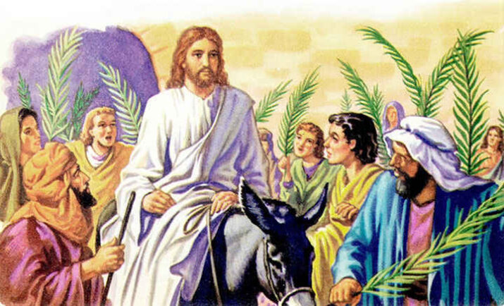 Palm Sunday Jesus Triumphal Entry into Jerusalem