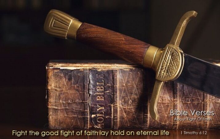 Gospel Verses about Fight of Faith - What Does the Bible Say