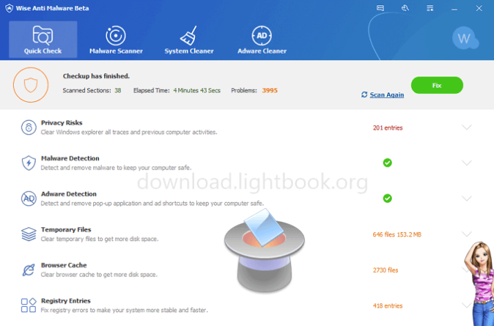 Télécharger Wise Anti Malware Protéger son PC Gratuit
