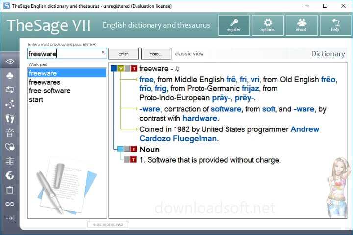  تحميل قاموس 2025 TheSage English Dictionary and Thesaurus