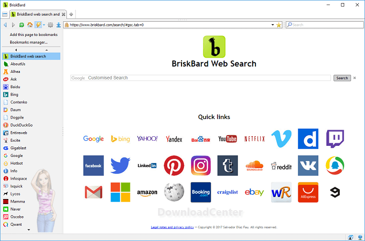 BriskBard All-In-One Browser Free Download 2025 for Windows