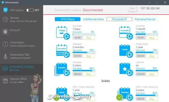 تحميل VPN Unlimited برنامج لتصفح المواقع المحجوبة مجانا