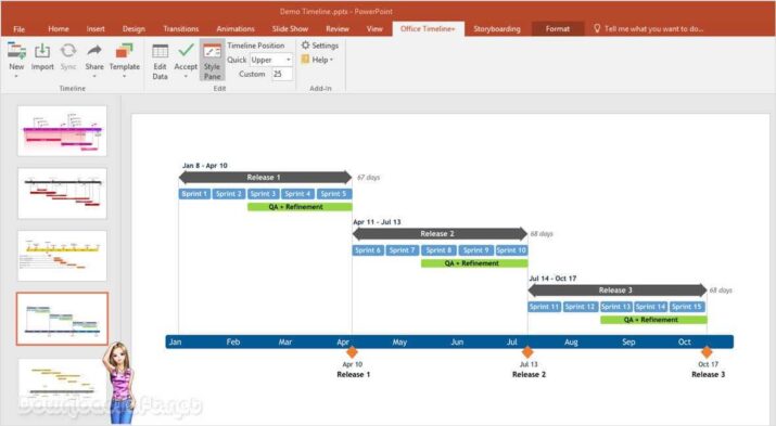 Office Timeline Descargar Crear Horarios Fácilmente Libre