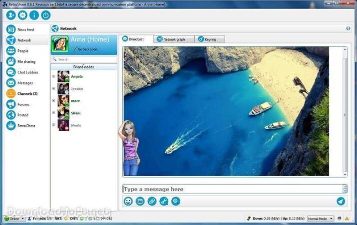 RetroShare Descargar Gratis 2025 para Windows y Mac