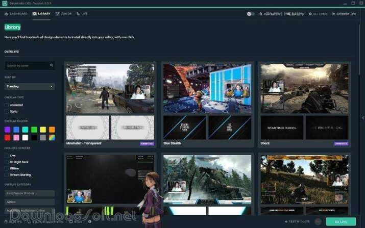 تحميل Streamlabs OBS برنامج احترافي للبث المباشر مجانا