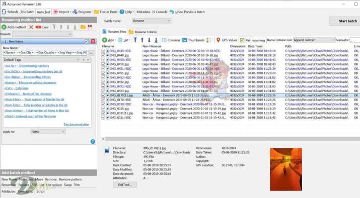 تحميل Advanced Renamer برنامَج مجاني لإعادة تسمية الملفات