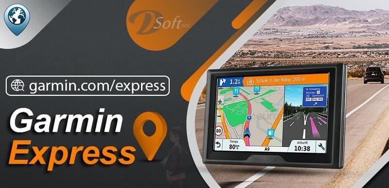 Garmin Express برنامج لتحديث وتنزيل اخر الخرائط مجانا