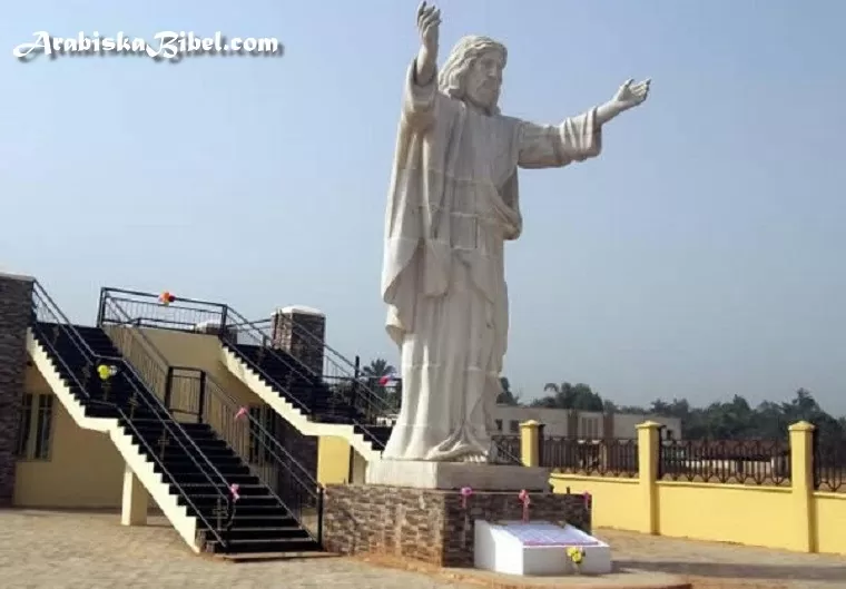 Photos of The Largest Jesus Statue in Africa Catholic Church