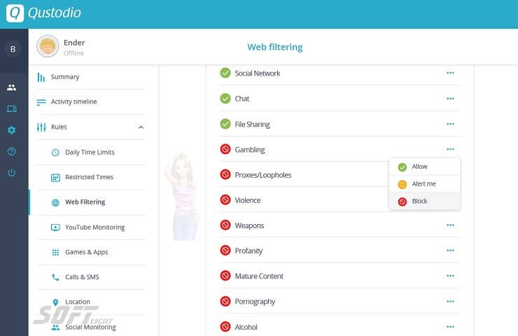 تحميل برنامج Qustodio للرقابة الأبوية للكمبيوتر 2025 مجانا