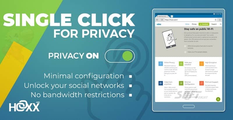 تحميل HOXX VPN Proxy مجانا 2025 لإنشاء اتصال آمن بالإنترنت